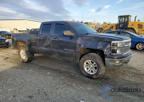 2014 Chevrolet Silverado K1500 Lt z USA, uszkodzony, nr VIN 1GCVKRECXEZ214892